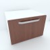 Armonia Comoda alba cu o usa cu maner front MDF Cedru